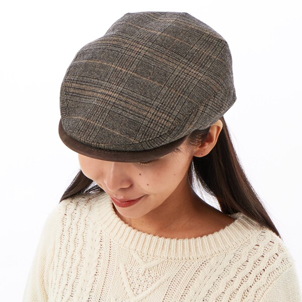 NEW】ヘルマン（Herman）/グレンチェックハンチング【Herman】