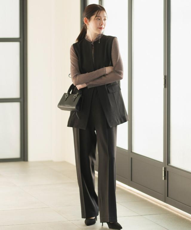 セレン（CELEN）/2025SS新作【洗濯機洗い/トールサイズ】ロングジレ