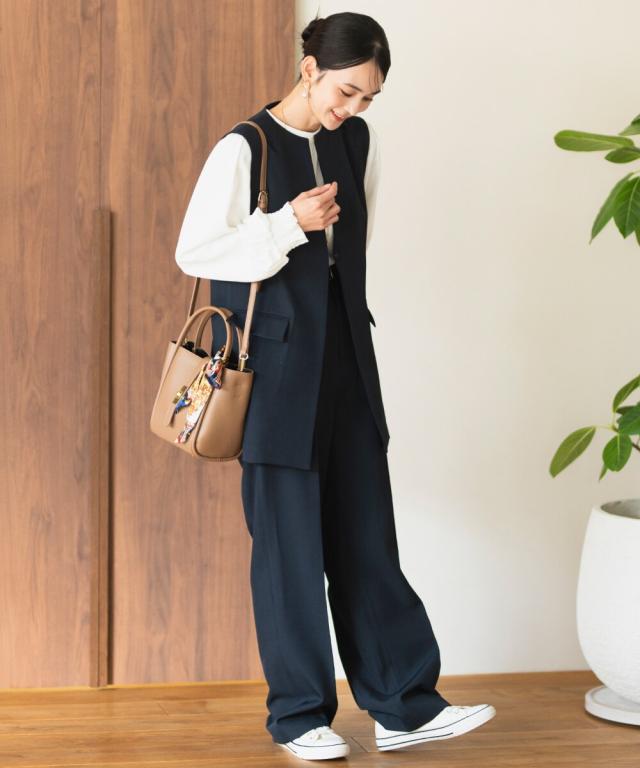 セレン（CELEN）/2025SS新作【洗濯機洗い/トールサイズ】ロングジレ