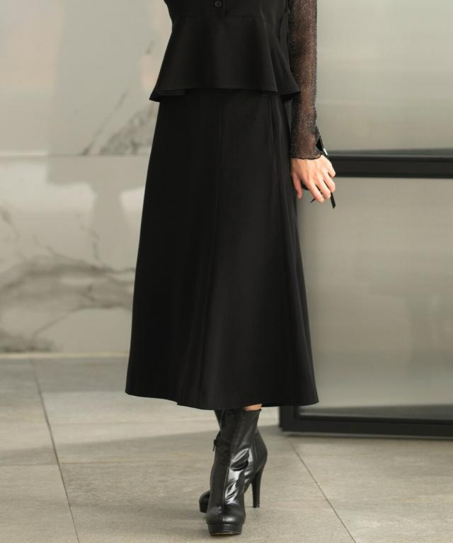 セレン（CELEN）/2025SS新作【洗濯機洗い/トールサイズ】ドレープスカート