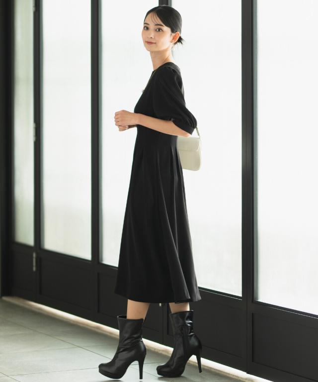 セレン（CELEN）/2025SS新作【洗濯機洗い/トールサイズ】五分袖タック