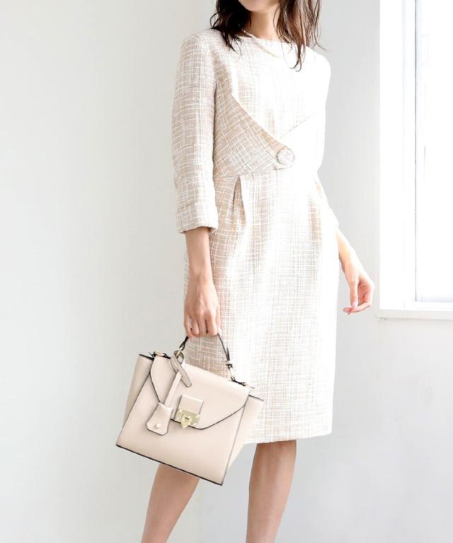 リブルーム（Rebloom）/ファンシーツイードタイトワンピーススーツ