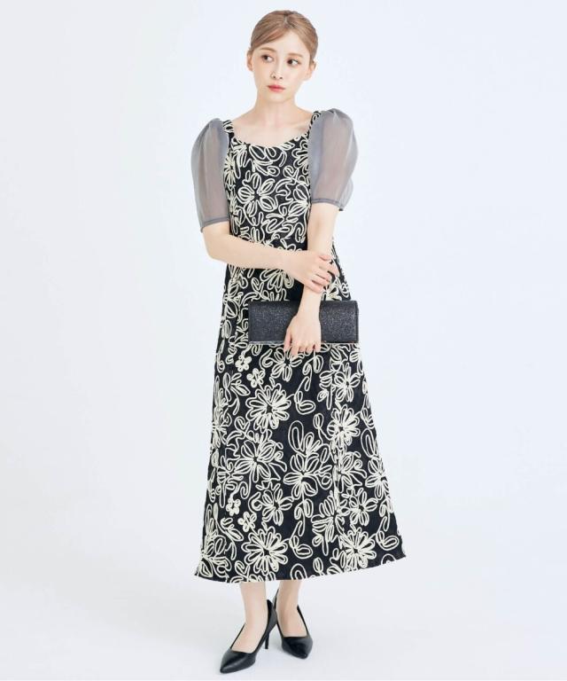 セレン（CELEN）/結婚式 エンブロイダリーレースワンピース