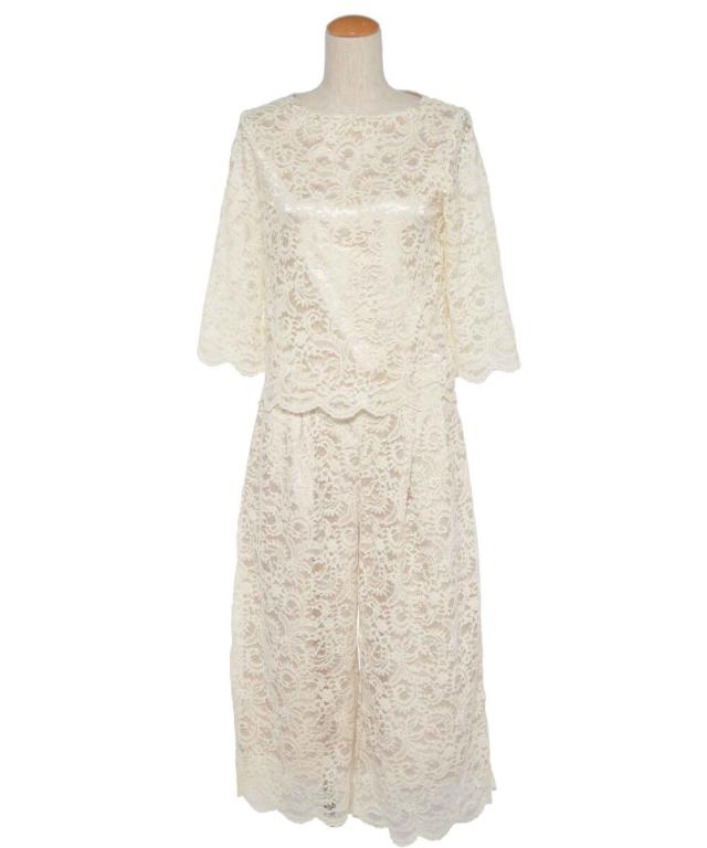 リブルーム（Rebloom）/上品総レースセットアップパンツドレスの通販は