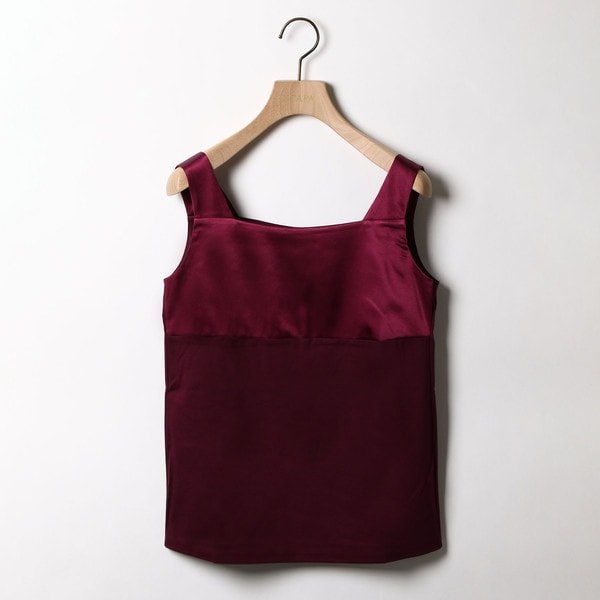 スキャパ/プリマスムース　ノースリーブカットソー