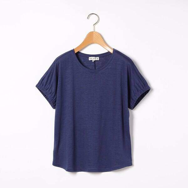 【NEW】スキャパ/リネンジャージカットソー