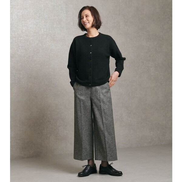 スキャパ/【WEB限定】ヘアリーニットカーディガン