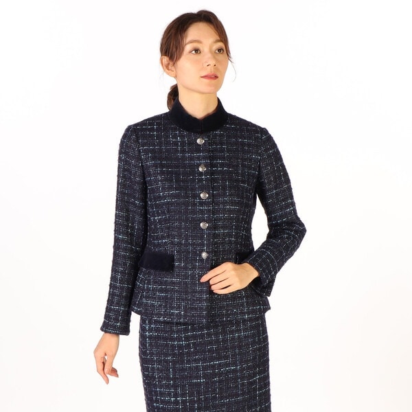 スキャパ（SCAPA）/ファンシームーンツィードジャケット