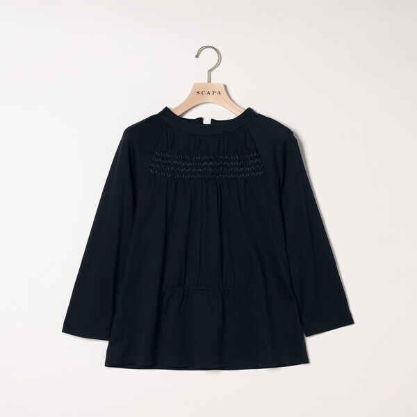 スキャパ（SCAPA）/シルケットテンジク長袖カットソー