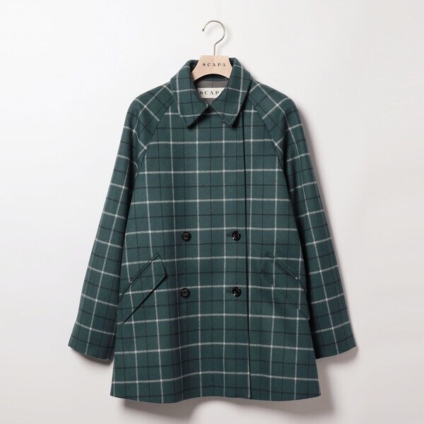 スキャパ（SCAPA）/ウールチェックコート