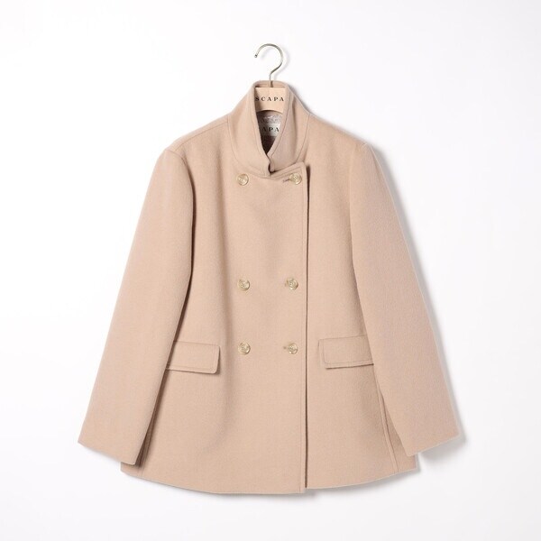 スキャパ（SCAPA）/アンゴラビーバーダブルコート