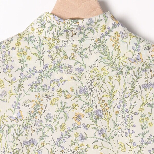 スキャパ（SCAPA）/リバティフルールシャツカラーブラウス