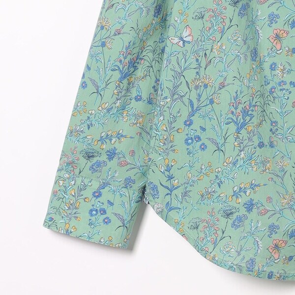 スキャパ（SCAPA）/リバティフルールシャツカラーブラウス