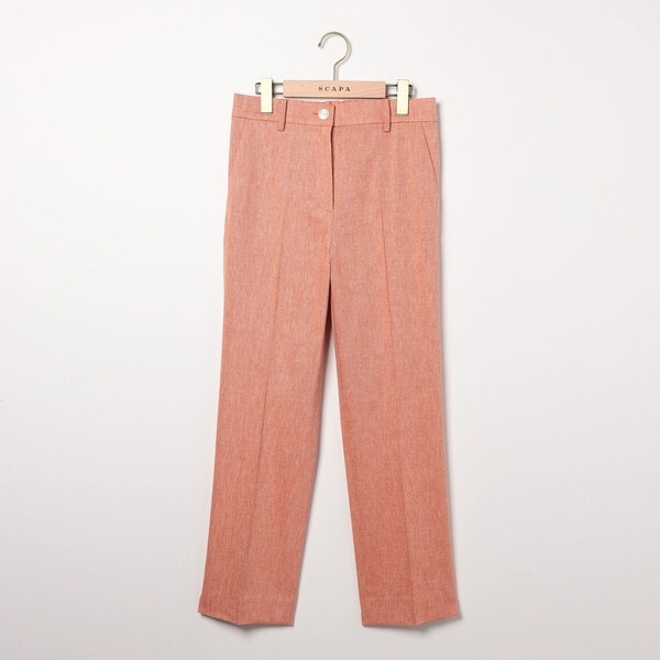 スキャパ（SCAPA）/リネンコットンストレッチパンツ