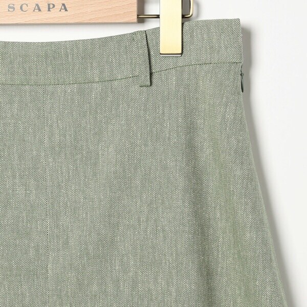 スキャパ（SCAPA）/リネンコットンストレッチスカート_10