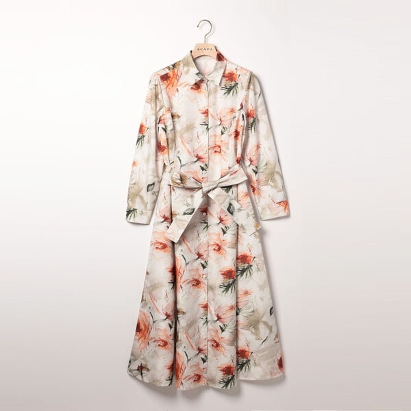 スキャパ（SCAPA）/ビンダフラワーワンピース