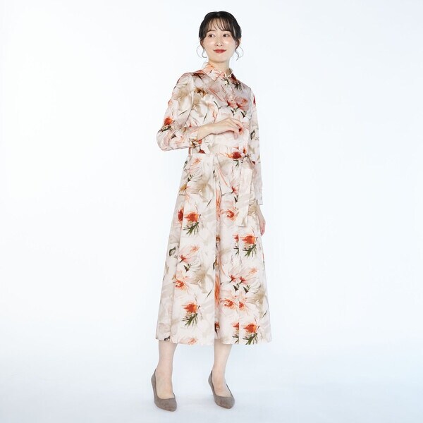 スキャパ（SCAPA）/ビンダフラワーワンピース