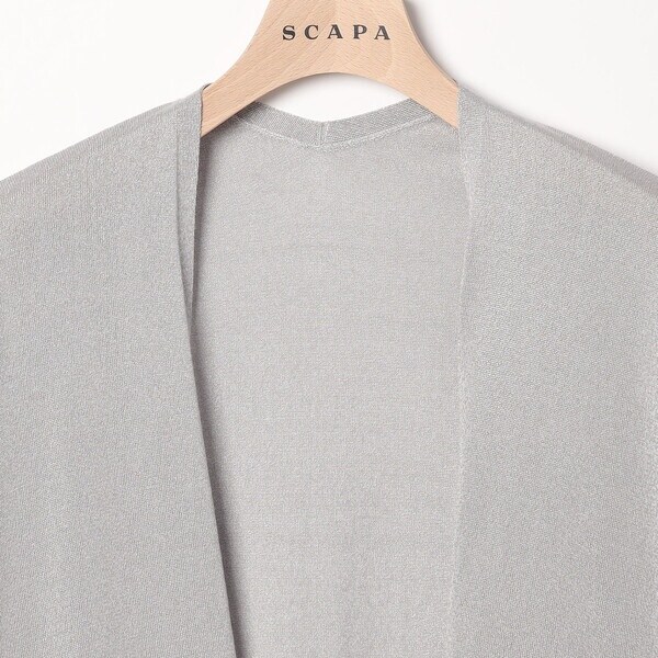 SCAPA カーディガングレーサイズ38