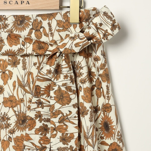 スキャパ（SCAPA）/Ｌｉｂｅｒｔｙ　Ｐｒｉｎｔモノフラワースカート_11