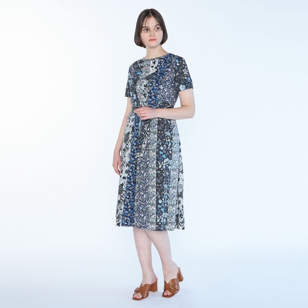 スキャパ（SCAPA）/Liberty Printパッチワーク2ワンピース
