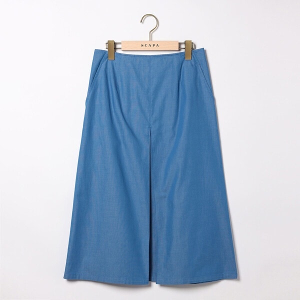 スキャパ（SCAPA）/ライトダンガリースカート