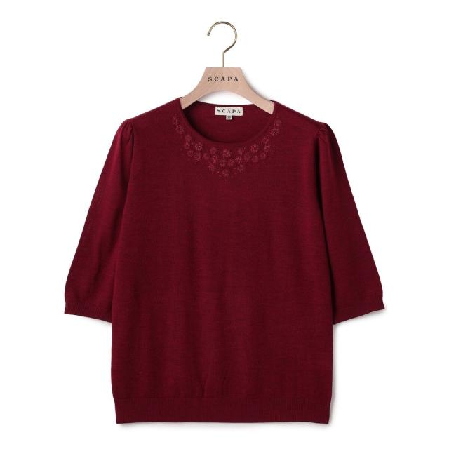 スキャパ（SCAPA）/エンブロイダリープルオーバー