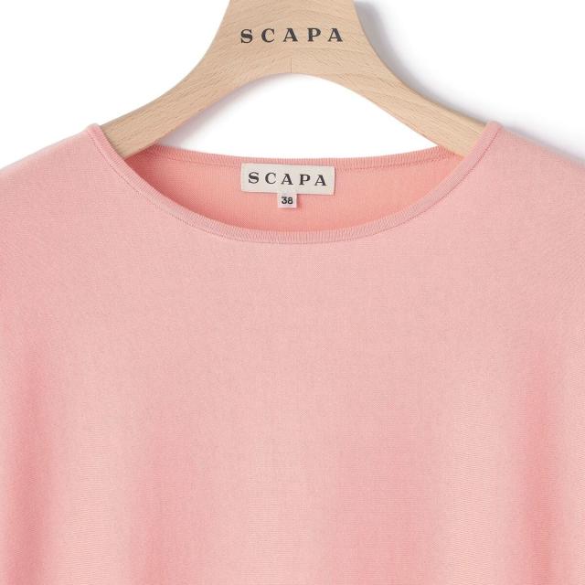 スキャパ（SCAPA）/コットンハイゲージニットプルオーバー_7