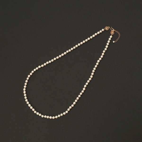 キース/グラスパールネックレス