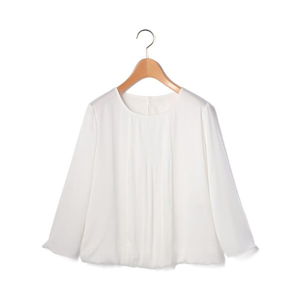 キース（KEITH）/サテンドットヨウリュウブラウス