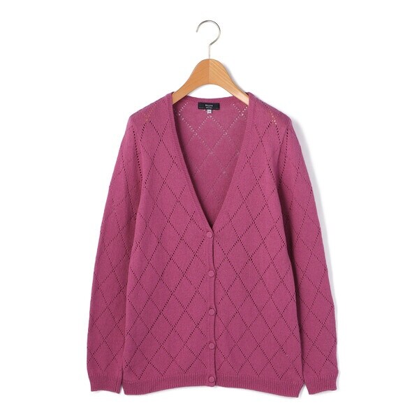 KEITH カーディガン セール】 トリムニットニットカーディガン