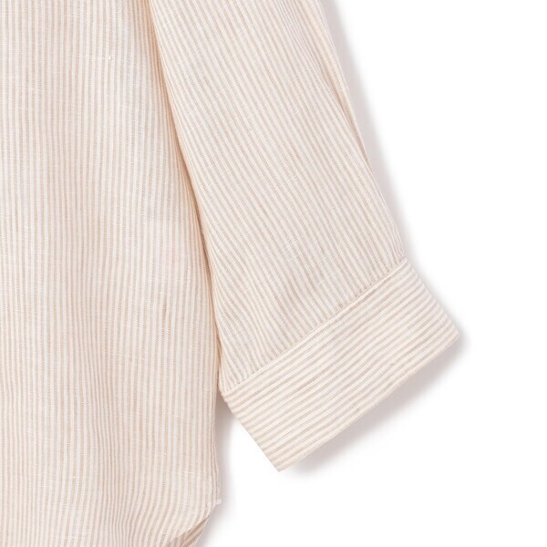 キース（KEITH）/リネンストライプスタンドカラーブラウス キース（KEITH）/リネンストライプスタンドカラーブラウスの通販はau