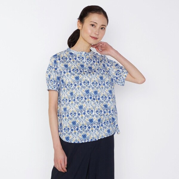 キース（KEITH）/ＬＩＢＥＲＴＹプリント　Ｌｉｌｙ　Ａｎｎａｂｅｌブラウス