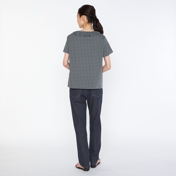 【美品ほぼ新品】 KEITH／キース コットンキースチェック プルオーバーシャツ KEITH - 【美品ほぼ新品】 KEITH／キース コットンキースチェック プル