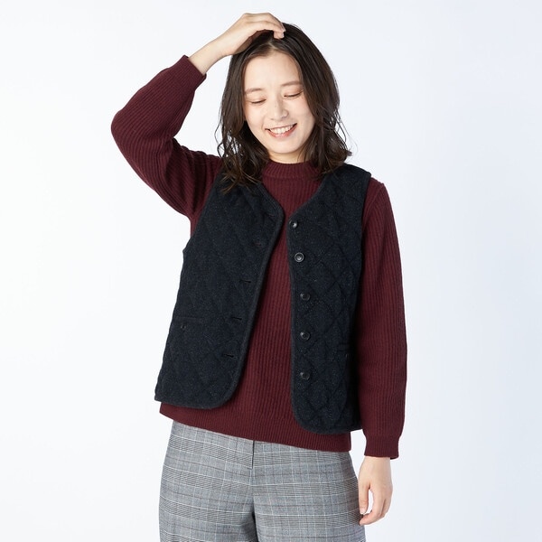 キース（KEITH）/Ｗ／Ｓｉｌｋネップベストの通販は 12,870円