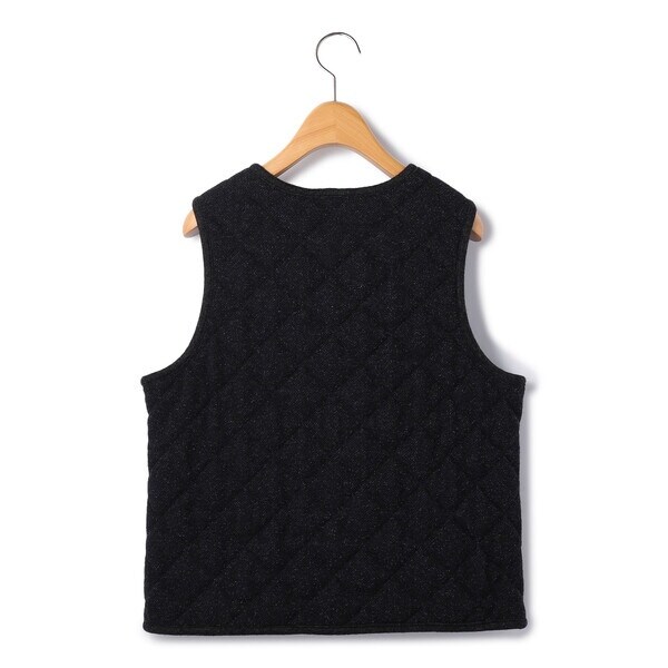 キース（KEITH）/W／Silkネップベスト Lサイズ】W／Silkネップ