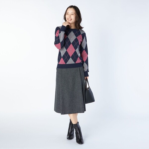 キース（KEITH）/アーガイルニット