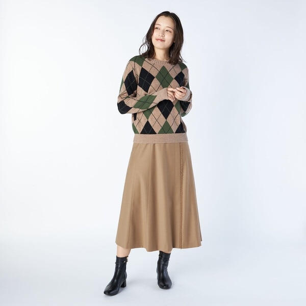 キース（KEITH）/アーガイルニット