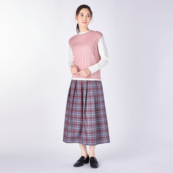 キース（KEITH）/ハイゲージケーブルニットベストの通販はau PAY