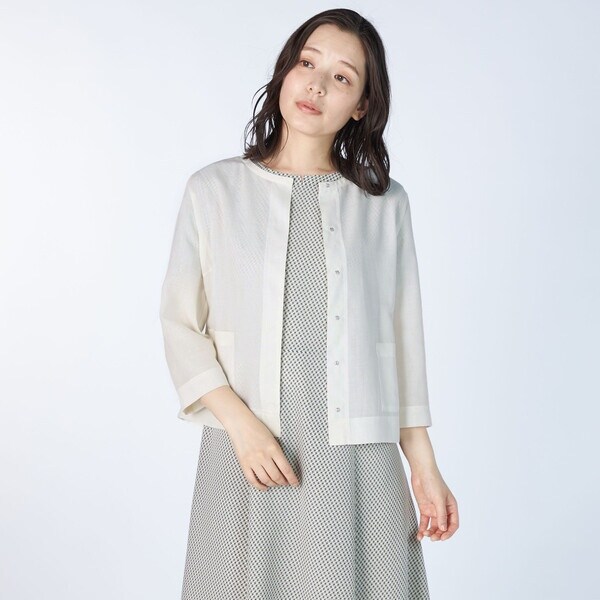 24AW】セオリーリュクス PIAZZO DORA SL トッパーカーディガン