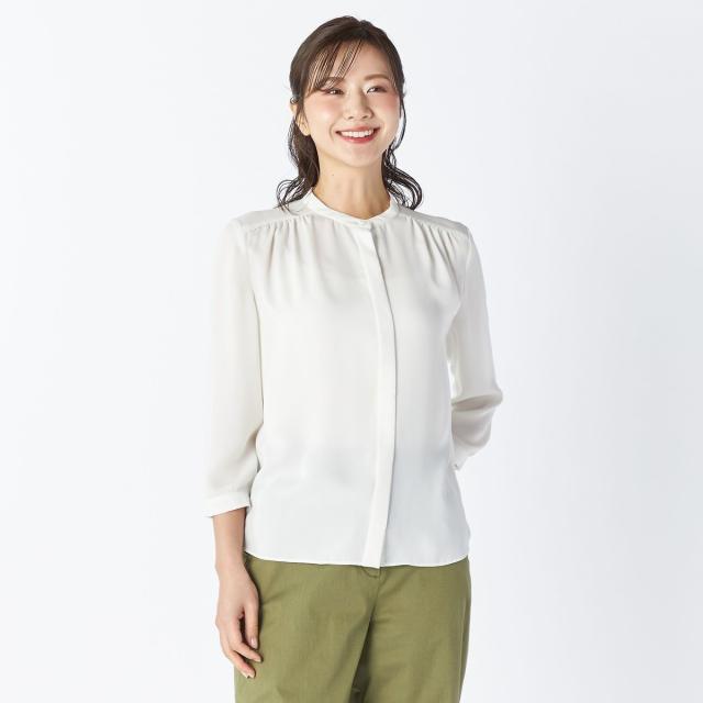 キース（KEITH）/ソフトサテンブラウス