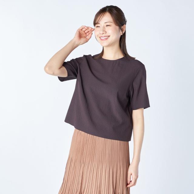 キース（KEITH）/ギンガムサッカーブラウス 18,975円