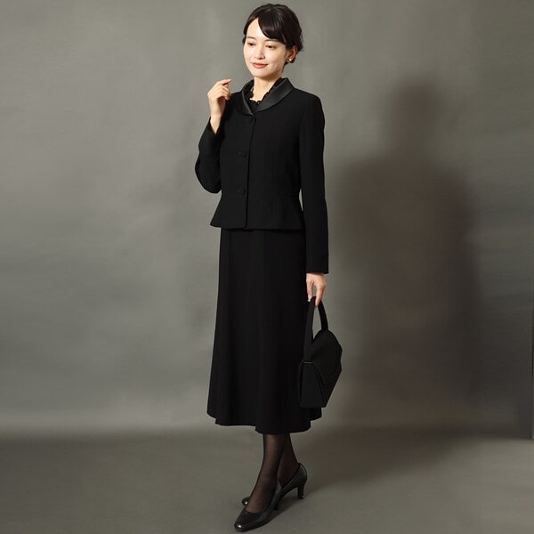 マダムココ（MADAMECOCO）/【ブラックフォーマル】レディース／喪服／前開き／礼服／オールシーズン／ミセス（メアリーココ）