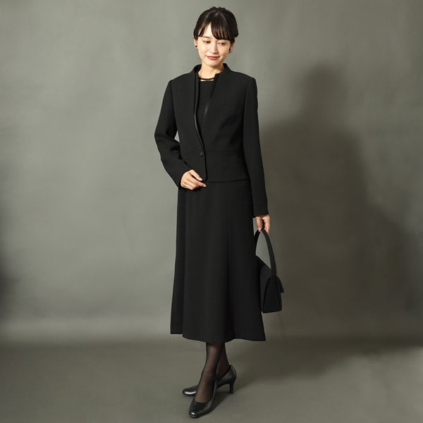 マダムココ（MADAMECOCO）/【ブラックフォーマル】レディース／喪服／前開き／礼服／オールシーズン／ミセス／（メアリーココ）
