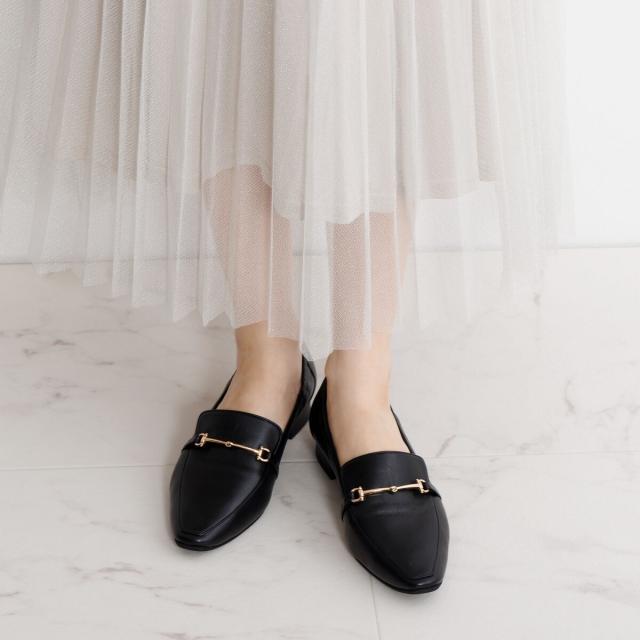 HIMIKO（HIMIKO）/ラクに履ける柔らかローファー◇【撥水】【本革】カカトシャーリングソフトローファー/631102