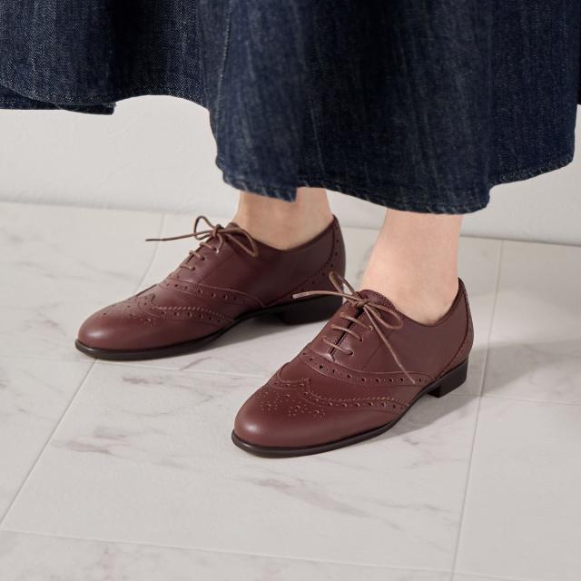 卑弥呼 革靴 HIMIKO（HIMIKO）/卑弥呼の復刻◇【WEB限定デザイン】メダリオンレース