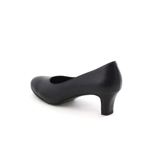 HIMIKO（HIMIKO）/【撥水】＜5cmヒール＞ラウンドトゥブラックパンプス