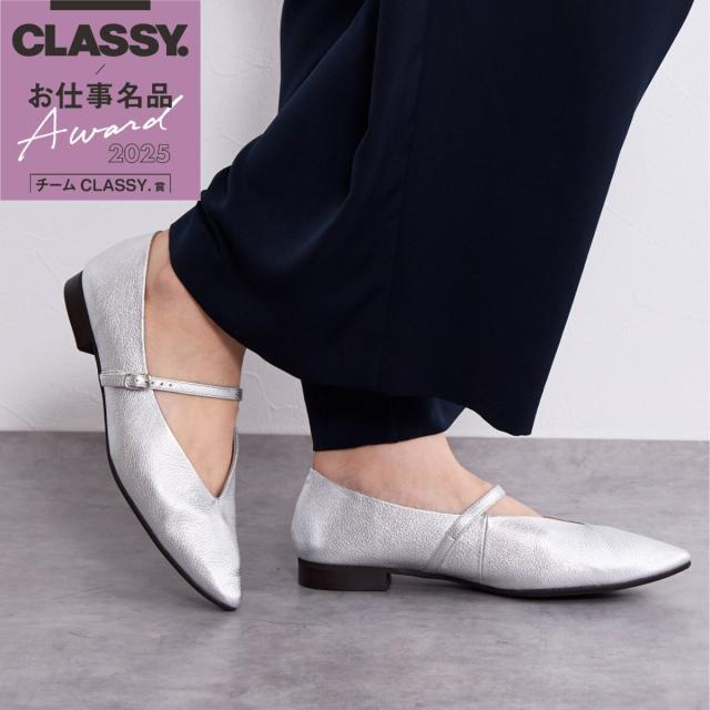 HIMIKO（HIMIKO）/＊雑誌掲載＊サッと履けるストラップ◇【ボロネーゼ製法】メリージェーンフラットパンプス/641307