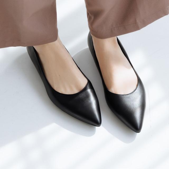 卑弥呼（himiko ）/卑弥呼の限定品人気NO，1◆【本革】【WEB限定】ローヒールパンプス/640001