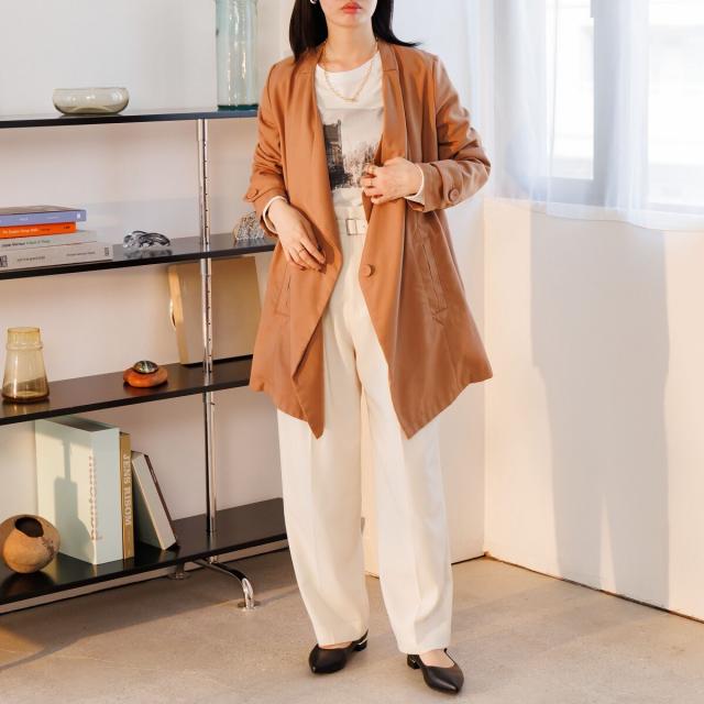 HIMIKO（HIMIKO）/卑弥呼のWEB限定デザイン◇【本革】フラットメリー