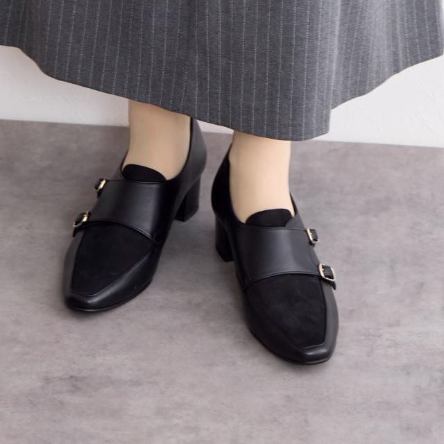 HIMIKO（HIMIKO）/【SALE/20％OFF】【日本製】ダブルモンクストラップシューズ/641323の通販はその他パンプス